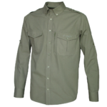 CAMISA "SAFARI"  CAQUI