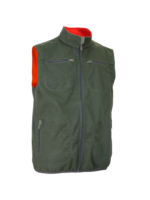 CHALECO "NORTH" REVERSIBLE CAQUI/NARANJA - Imagen 2