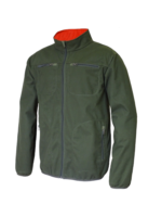 CHAQUETA "NORTH" REVERSIBLE CAQUI/NARANJA - Imagen 2