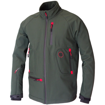 CHAQUETA SOFT-SHELL 3 CAPAS CAQUI "AJACHES"
