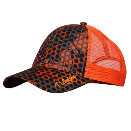 GORRA FOREST PRINT NARANJA MALLA