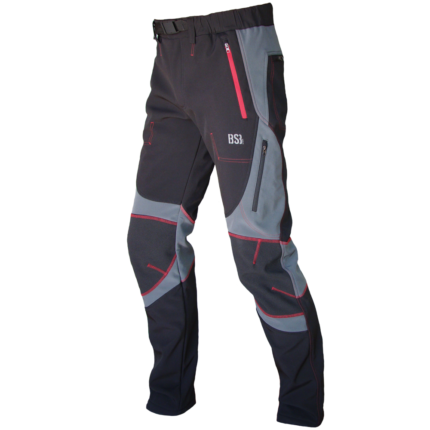 PANTALÓN SOFT SHELL GRIS/NEGRO
